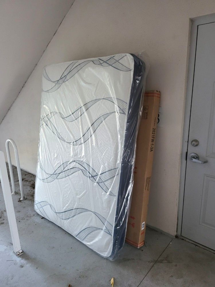 NEW FULL MATTRESS AND BOX SPRING -- Also Available In All Sizes.