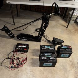 MotorGuide Timg motor and accessories