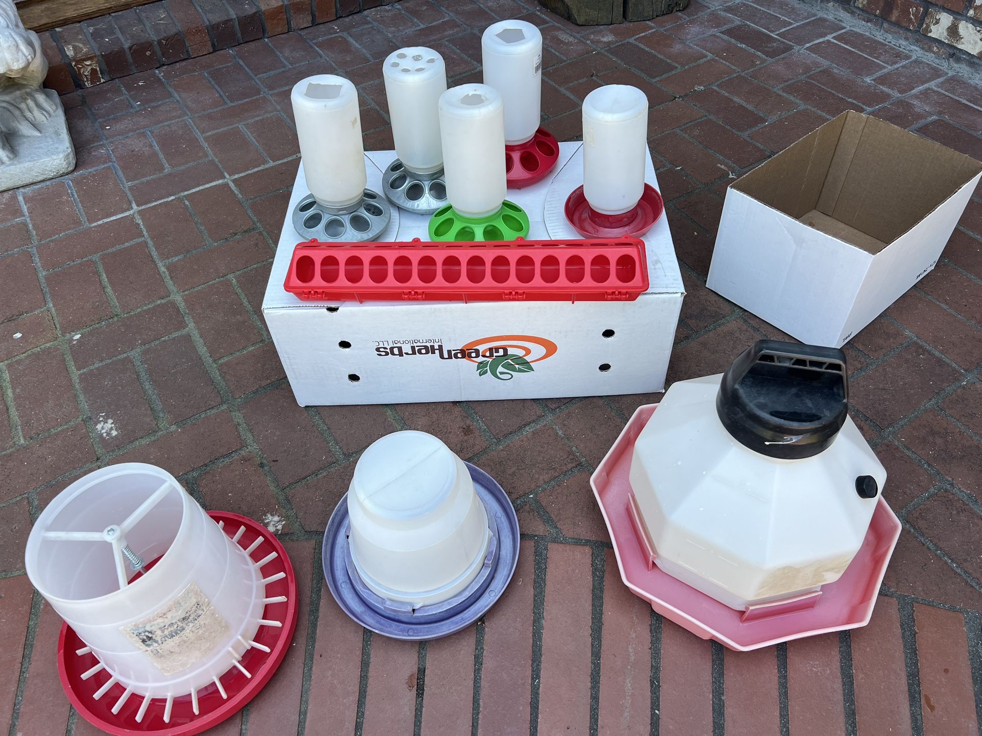Chicken Water Feeder Total Of 9 All In Great Shape