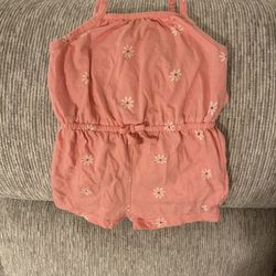 Baby Girl/Toddler Cute Floral Romper Size 12-18 Months