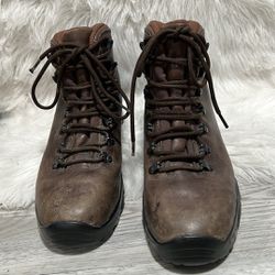 Merrell Summit II Dark Brown Hiking Boots  Size 9.5 Vibram Sole - Quality Boots!