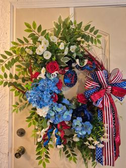 4th of July holiday wreath