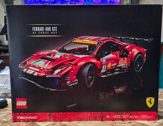 LEGO Technic 42125 Ferrari 488 GTE AF Corse # 51 New and Available!!!
