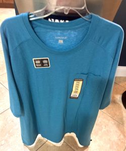 Blue 2XL Pocket T-Shirt