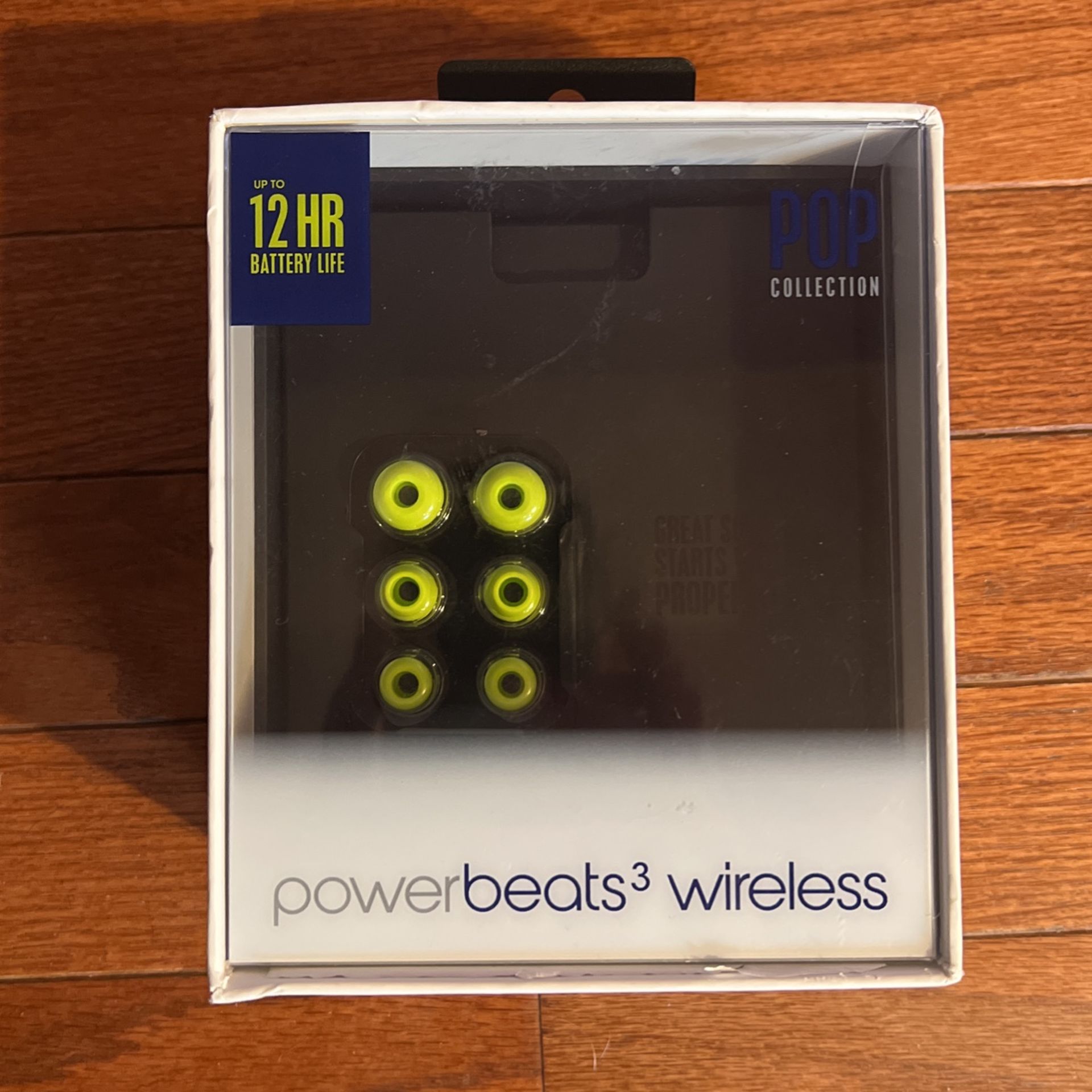 (only Box and contents) Beats By; Dr. Dre Power Beats 3 Wireless
