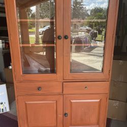Large China Cabinet 