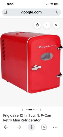 Retro mini Frigidaire six pack size refrigerator electric