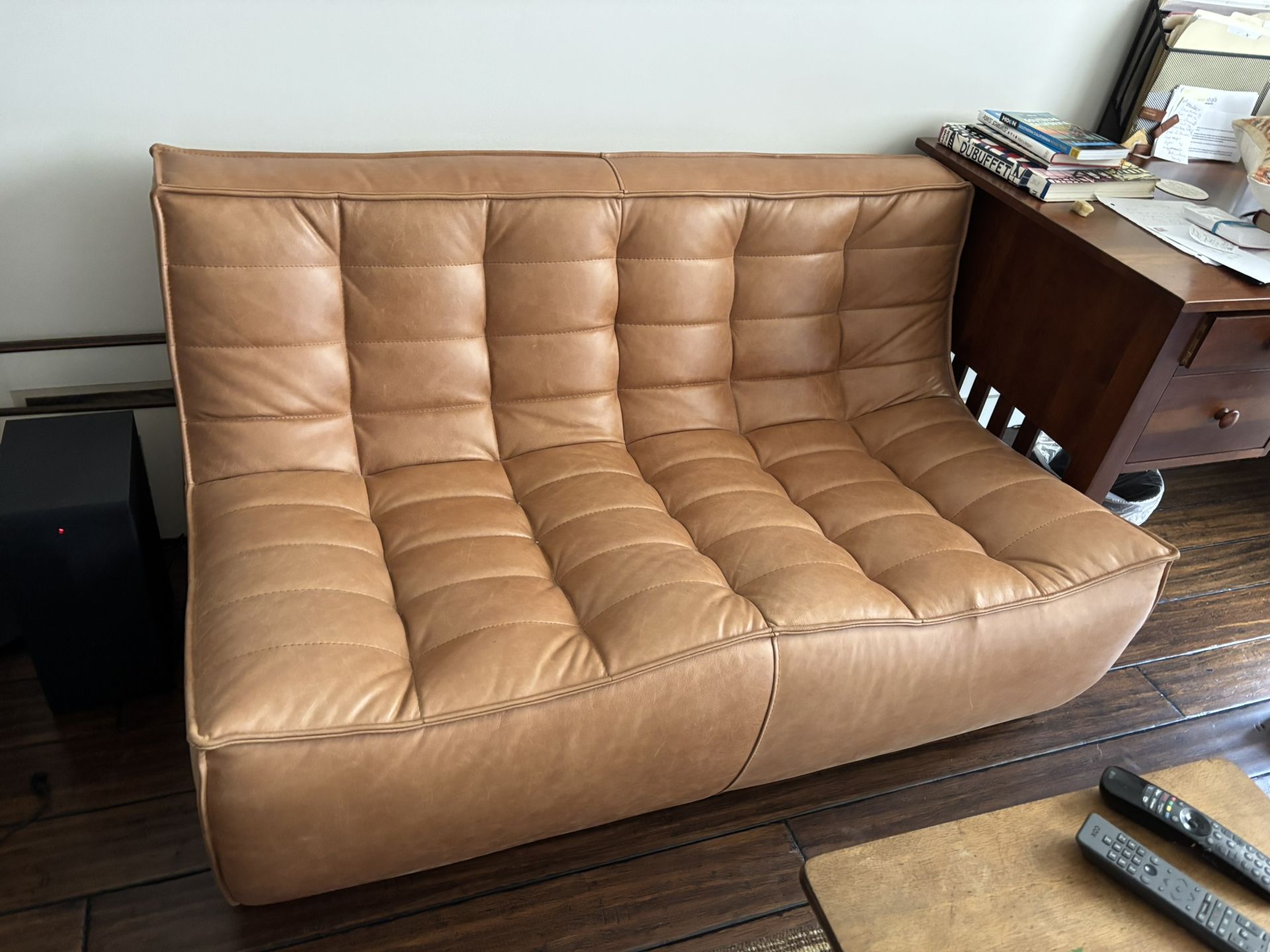 Leather 2 Seater Couch