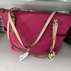 Hot pink Mk bag 