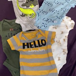 5pc 0-3 Month Baby Boy Clothing
