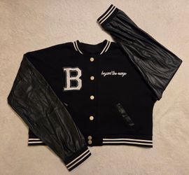 Women's Beyond the Range Button-Down Letter Jacket