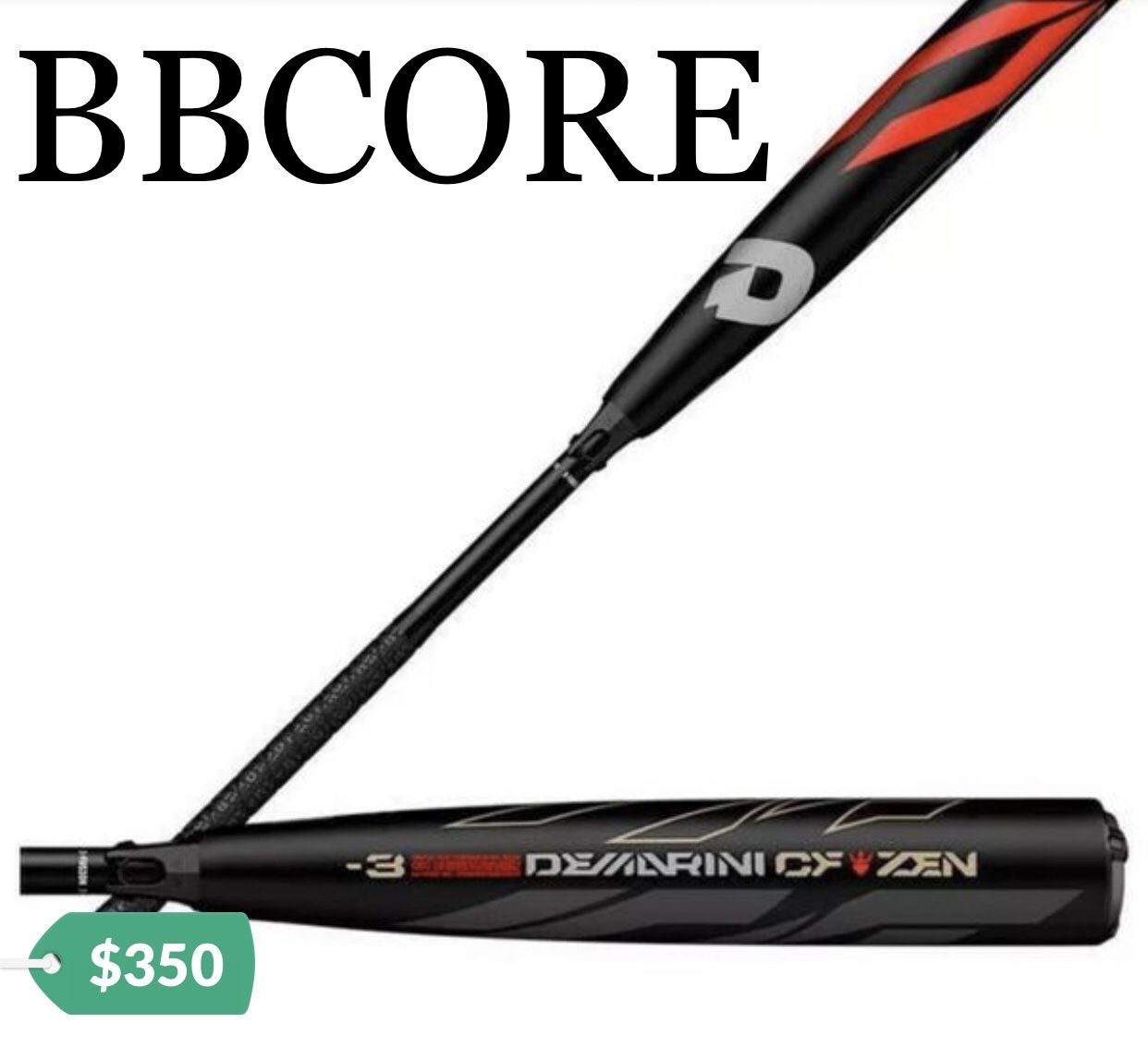 2019 DeMarini CF Zen -3 BBCOR Baseball Bat Balanced WTDXCBC-19 32"/29 oz -3