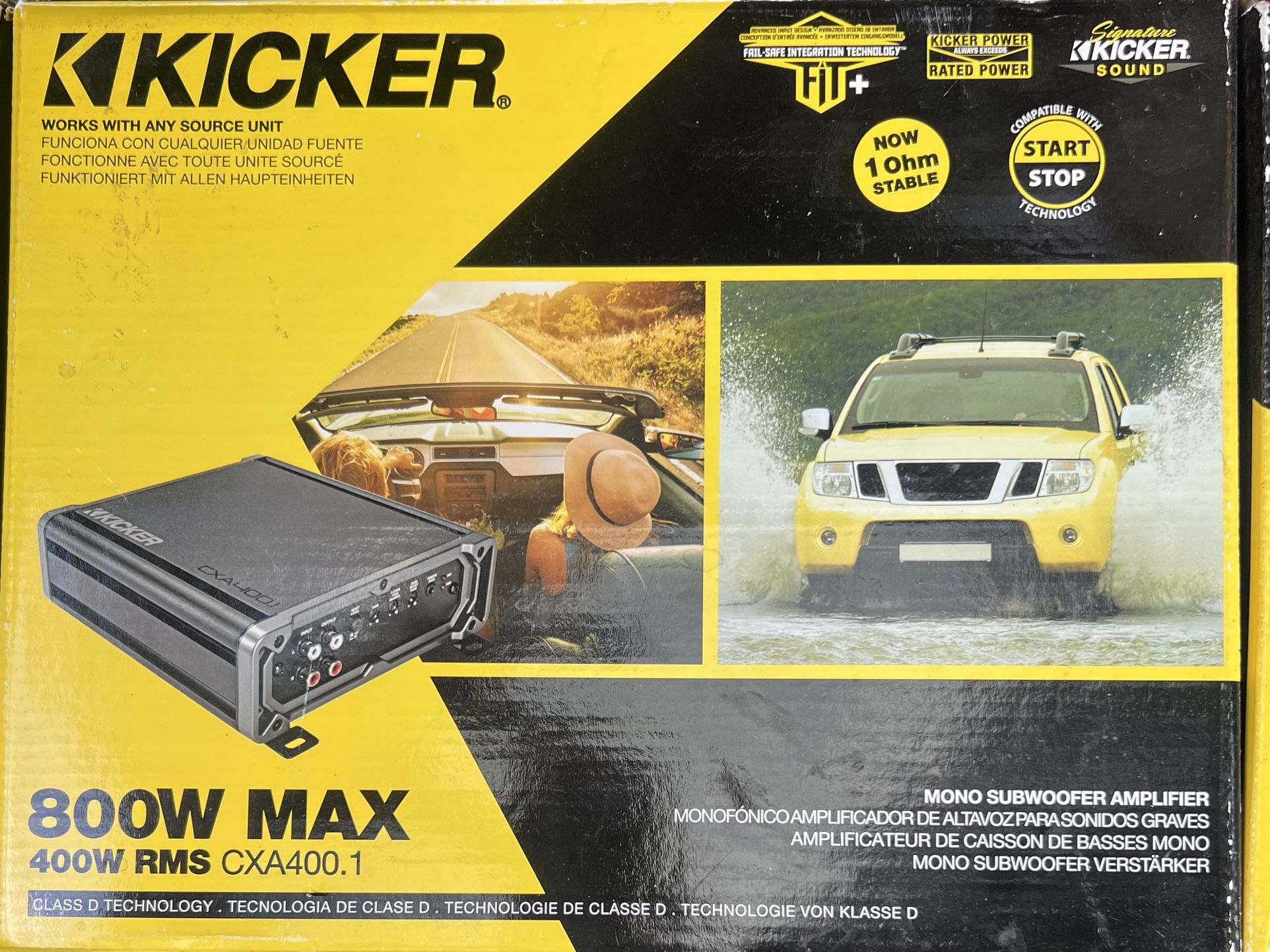 Kicker 800w Car Amp
