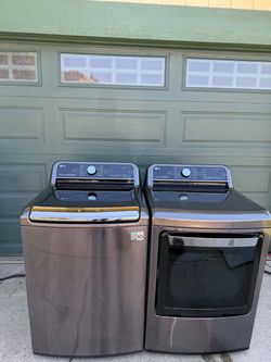 LG washer and gas dryer