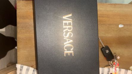 Versace Dusty rose oro slides
