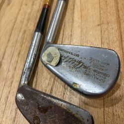 Antique Spalding Golf Clubs