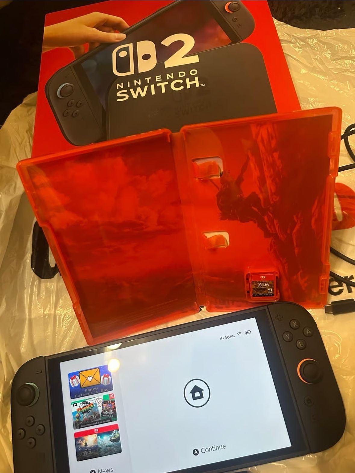 Nintendo Switch 2 w/game