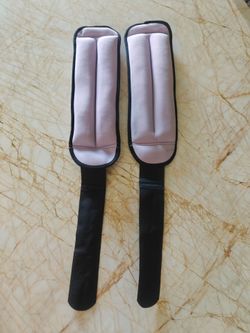 2, purple 5 lb leg / ankle weights
