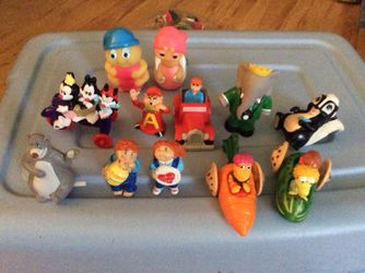 Vintage happy meal toys miscellaneous group