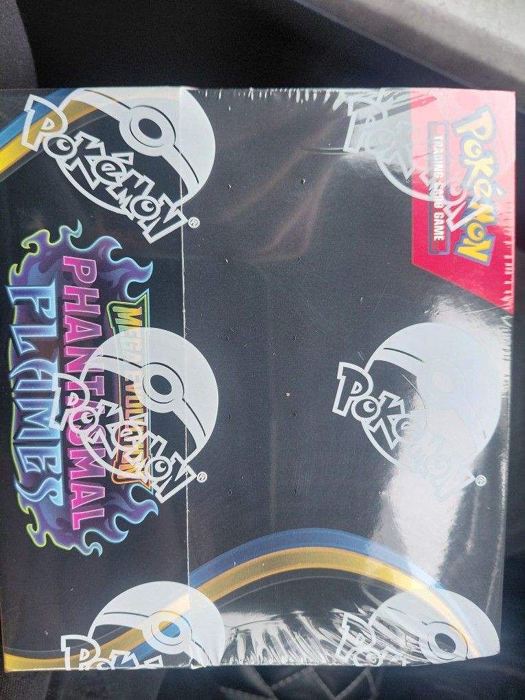 Phantasmal Flames Booster Box New Pokemon Sealed Tcg