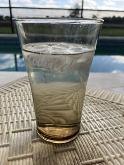 Vintage Coca Cola Glass