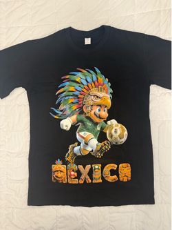 Mario Mexico Graphic Tshirt