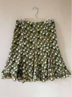 LOFT ann taylor olive green sz 4 brand new