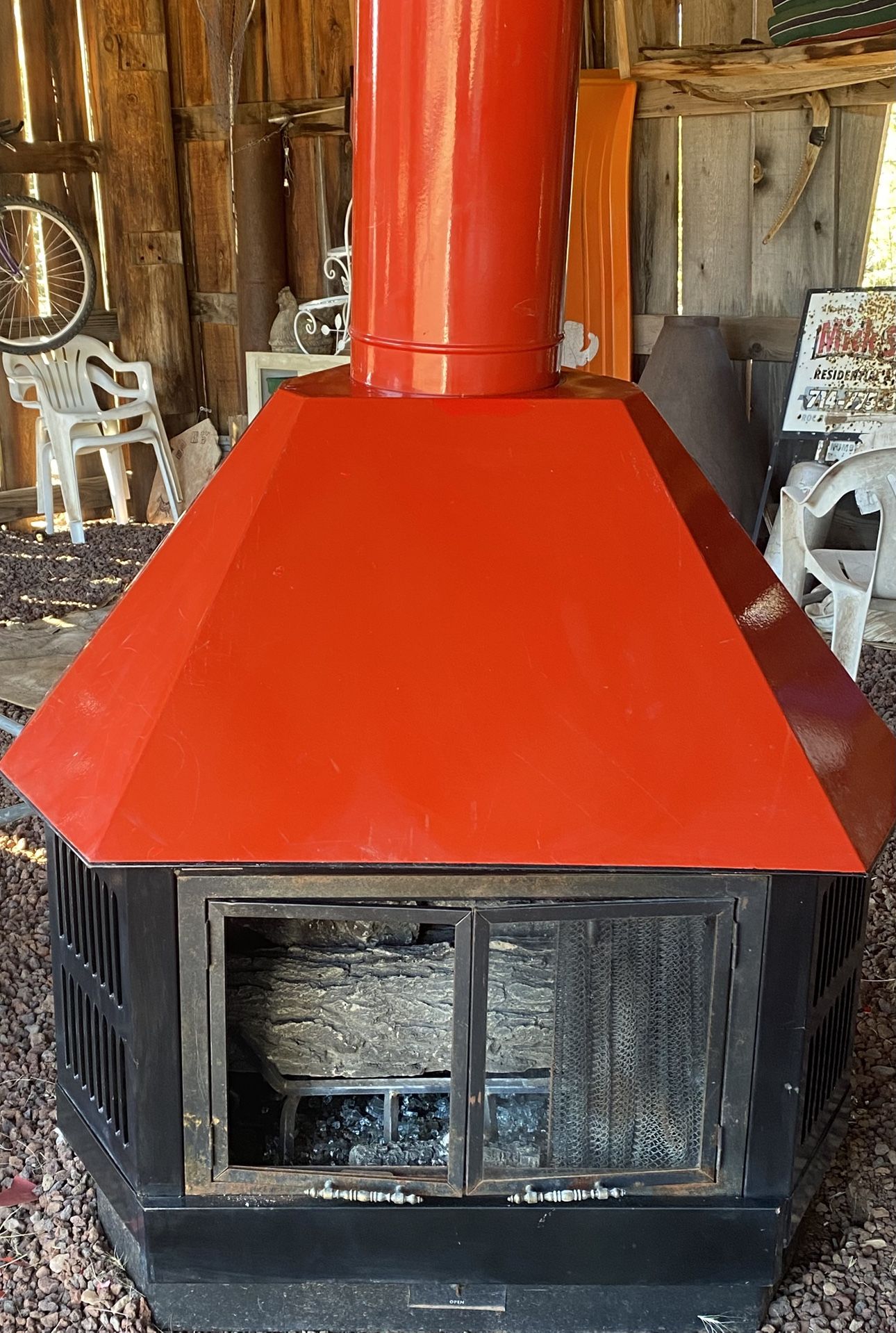 Preway Vintage Gas Fireplace