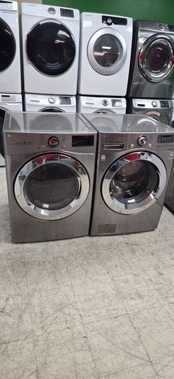 LG Front Load Washer and Dryer Set