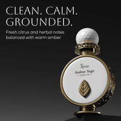 Ahuja Amber Sage Parfum Spray 100ml 3.4 fl oz Unisex Brand New Factory Sealed