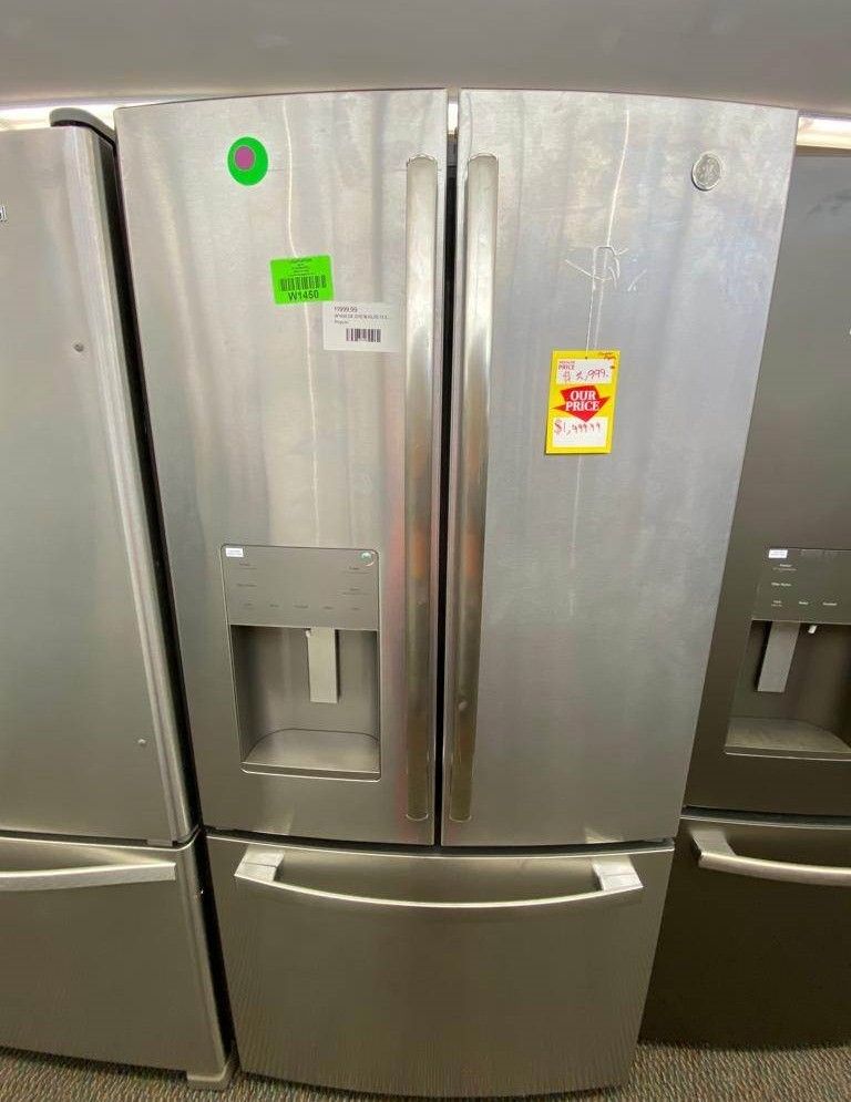 GE GYE18JSLSS 17.5 cu. ft. French Door Refrigerator 3M 2