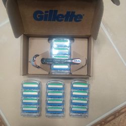 New Gillette Proglide Handle & 20 Proglide Replacement Cartridges 