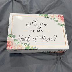 Maid Of Honor Gift Box 
