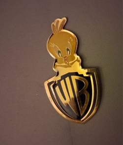 Vintage WB Warner Bros Metal Tweety Bird Bookmark 1996