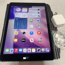 Apple iPad 8th Gen 32GB WiFi 10.2” iPad—Space Gray iOS 26 complete