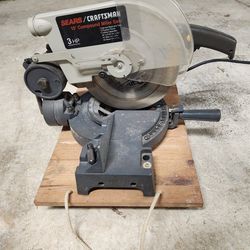 Craftsman 10" Compound Miter Saw - 3HP Great Condition