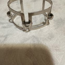 Vintage Sterling Silver 925 Cuff Bracelet 