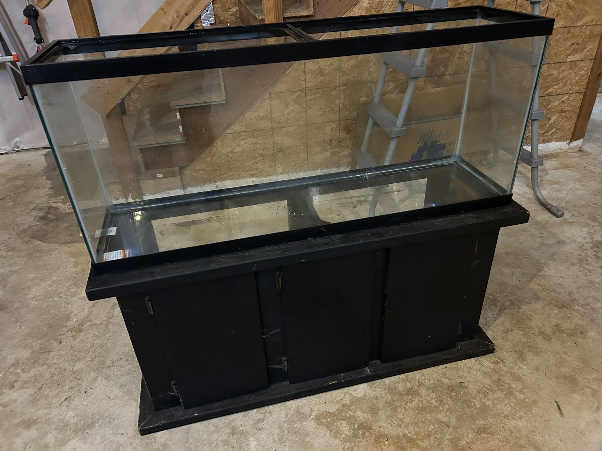 55 Gallon Aquarium and Stand