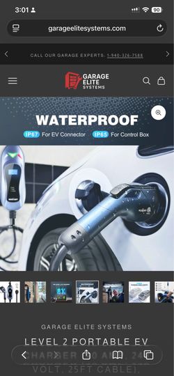 Mustart EV at home charger ⚡️ plus portable charger with carrying bag 💼