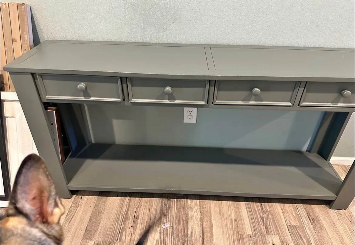 Side Table With Drawers