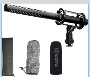 BOYA Shotgun Microphone with Accessories