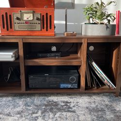 Wood TV Stand