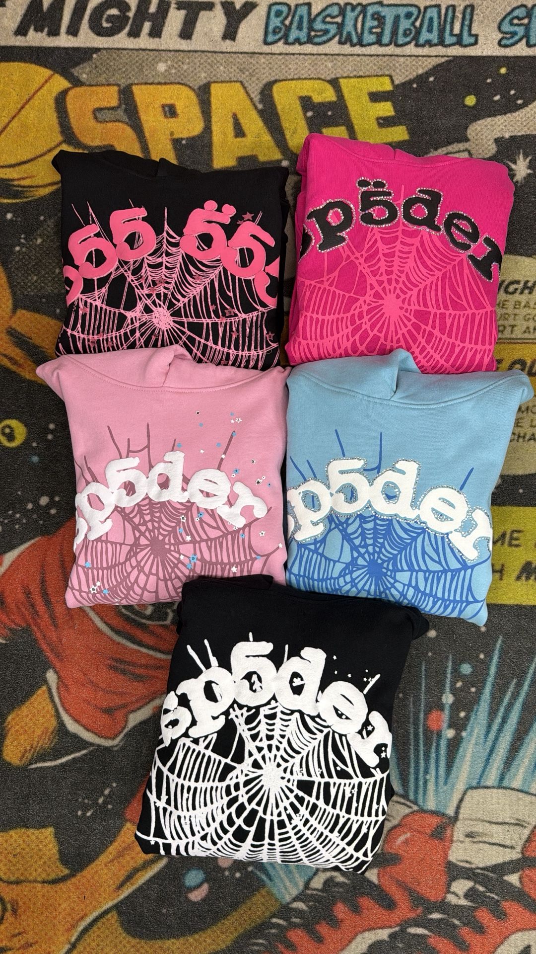 Sp5der Hoodies