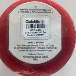  Christmas Candles Crate And Barrel