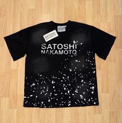 Satoshi Nakamoto Shirt Size Large