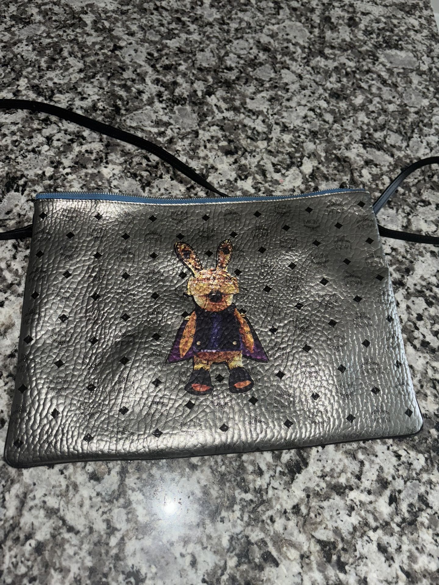 Authentic MCM Crossbody Pouch Bag 