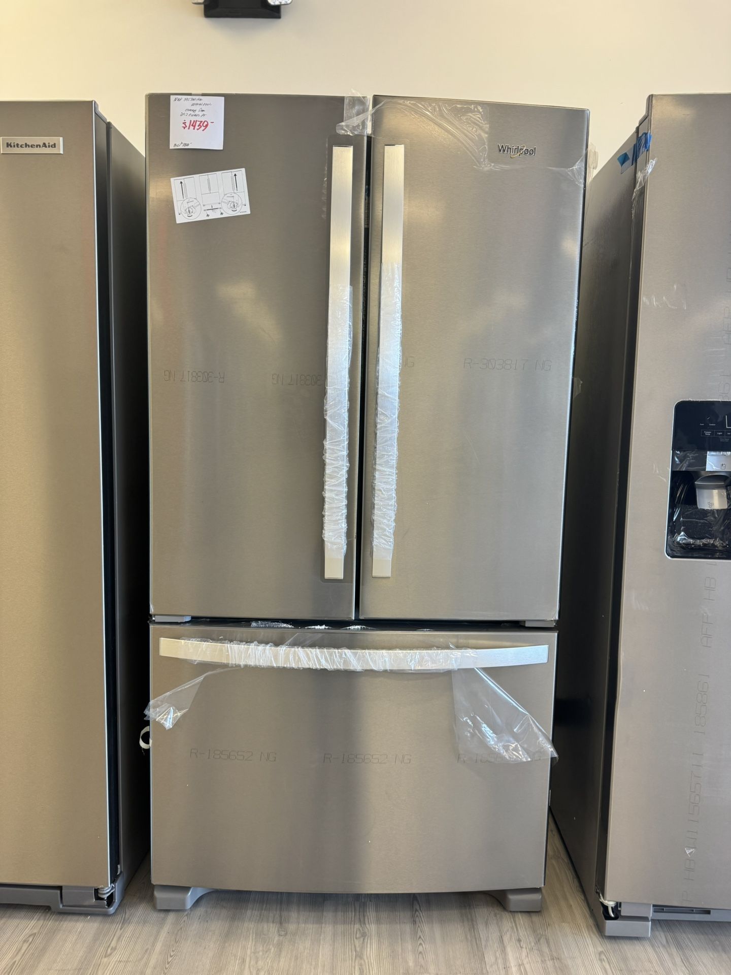 Whirlpool French Door Refrigerator In Stainless Steel
