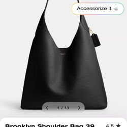Brooklyn coach shoulder bag