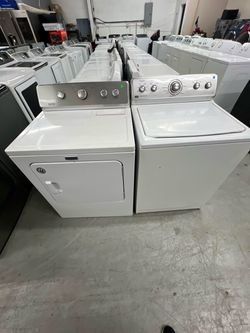 Very nice Maytag washer and dryer set ✅ Warranty included ✅ Delivery and installation available ✅