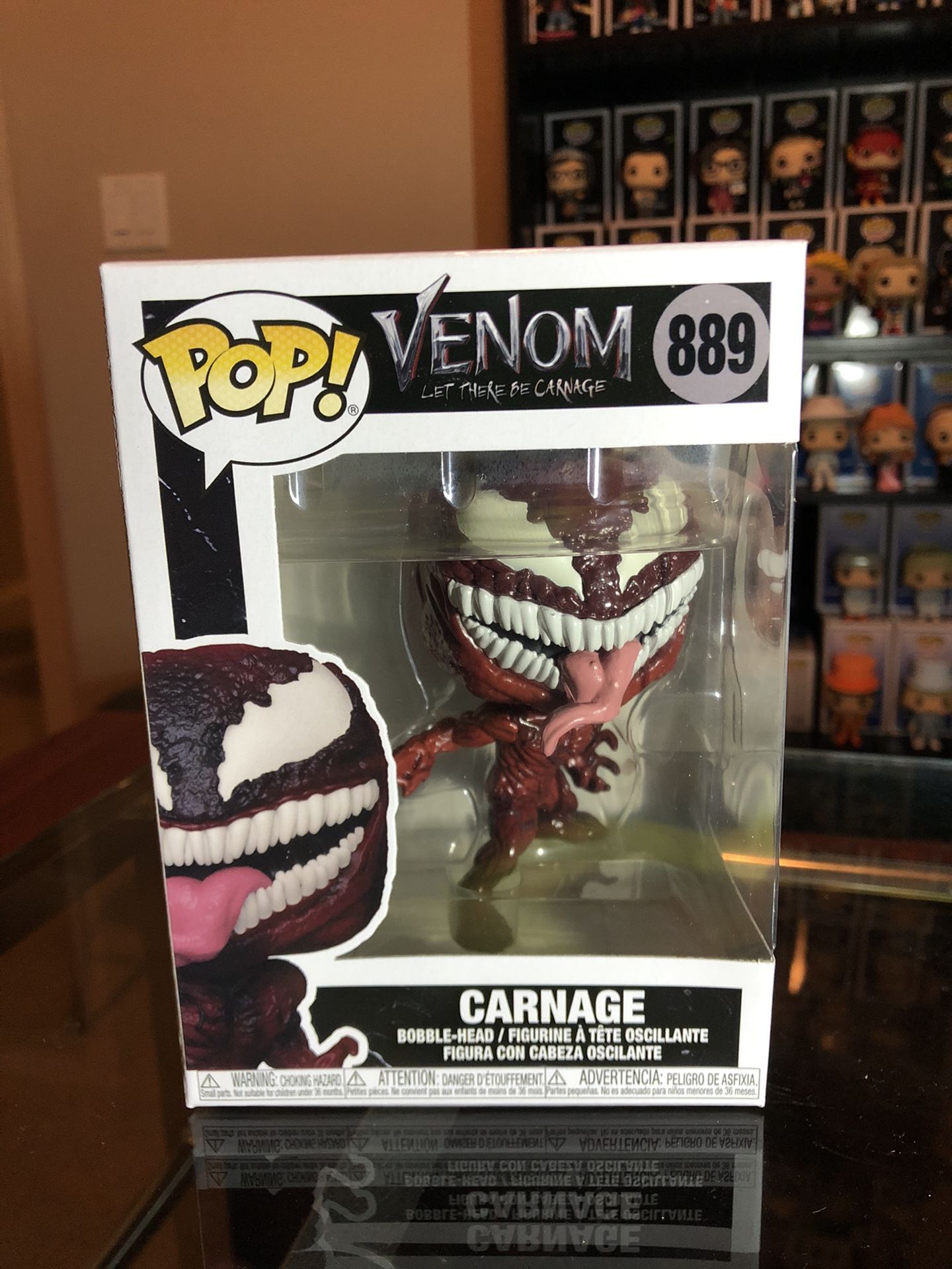 Funko POP! CARNAGE Marvel Venom Let There Be Carnage